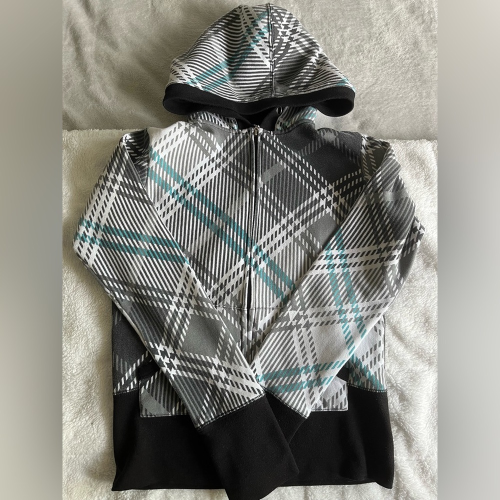 360 SURF STRIPED ZIP UP HOODIE